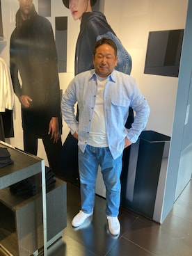 「ARMANI EXCHANGE（アルマーニエクスチェンジ）のアイテム」を使った、0129evolutionさん（メンズ・165cm）の春コーディネート