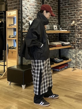 MATSUMURAさん（レディース・159cm）の冬コーディネート