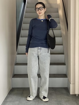 MATSUMURAさん(レディース・159cm)の秋コーディネート