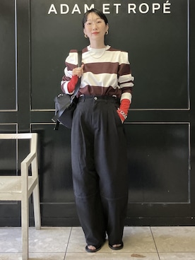 MATSUMURAさん(レディース・159cm)の冬コーディネート