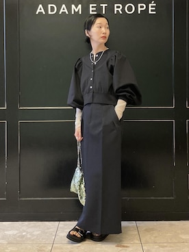 「骨格ウェーブ」｜MATSUMURAさん（レディース・159cm・40代）の春コーディネート