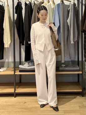 MATSUMURAさん（レディース・159cm）の冬コーディネート