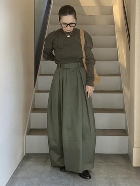 MATSUMURAさん(レディース・159cm)の秋コーディネート