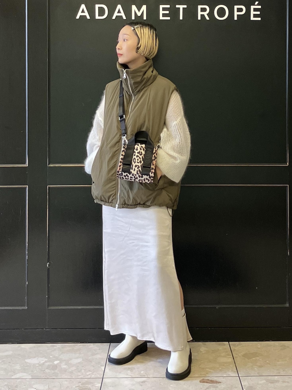 WEB限定・サステナブル・撥水】マルチWAYミドル丈ボアコンビ