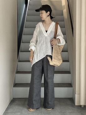 MATSUMURAさん(レディース・159cm)の春コーディネート