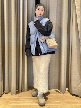 「HOKA」｜MATSUMURAさん（レディース・159cm）の秋コーディネート