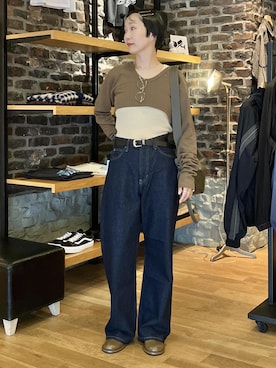 「アイテム（ワンピース/ドレス）」を使った、MATSUMURAさん（レディース・159cm・40代）の秋コーディネート