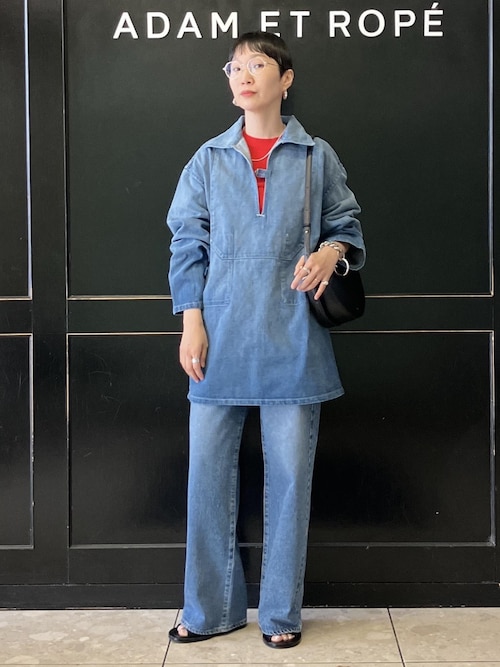 NEEDBY for ADAM ET ROPE'】別注 MID RISE LUNA（デニムパンツ