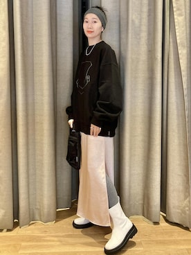 MATSUMURAさん(レディース・159cm)の秋コーディネート