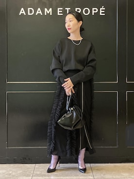 MATSUMURAさん（レディース・159cm）の秋コーディネート