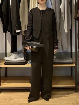 MATSUMURAさん（レディース・159cm）の冬コーディネート