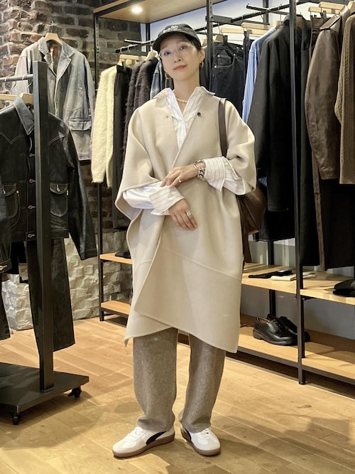 セール】カシミアブレンドポンチョストール（ストール/ショール