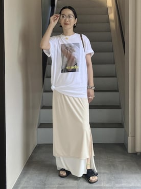 MATSUMURAさん(レディース・159cm)の夏コーディネート
