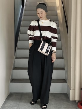 MATSUMURAさん(レディース・159cm)の秋コーディネート