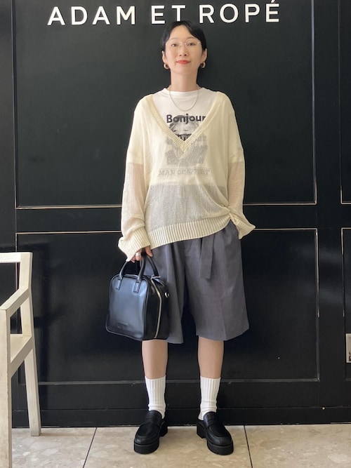 【サステナブル】・【再入荷】ロゴボストンバッグ
