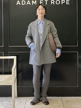 MATSUMURAさん（レディース・159cm）の秋コーディネート