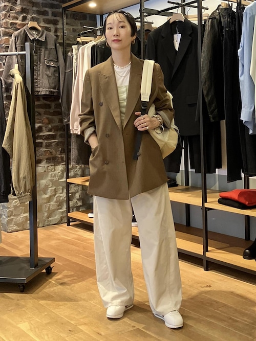 セール】【EMOELLE】ボックスジャケット（テーラードジャケット