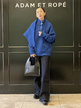 MATSUMURAさん（レディース・159cm）の冬コーディネート