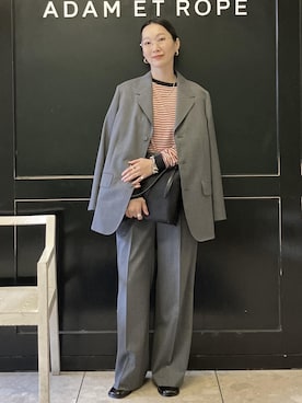 MATSUMURAさん（レディース・159cm）の冬コーディネート