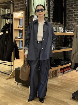 MATSUMURAさん(レディース・159cm)の冬コーディネート