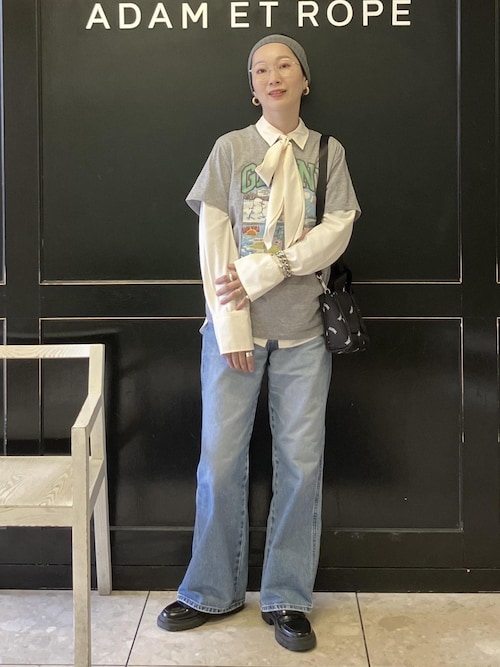 セール】《別注》【Wrangler/ラングラー】WIDE FLARE JEAN / UNISEX