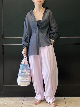 MATSUMURAさん(レディース・159cm)の夏コーディネート