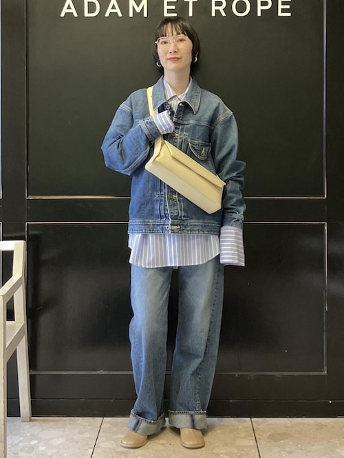 Lee for ADAM ET ROPE'】別注 デニムジャケット（デニムジャケット
