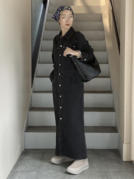 MATSUMURAさん（レディース・159cm）の秋コーディネート