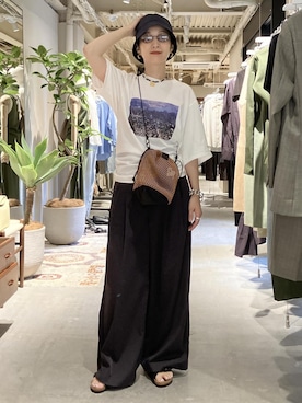 MATSUMURAさん(レディース・159cm)の夏コーディネート