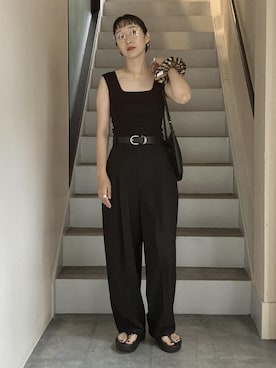 MATSUMURAさん(レディース・159cm)の夏コーディネート