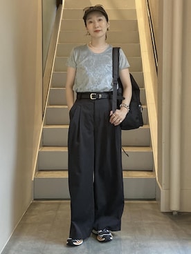 MATSUMURAさん（レディース・159cm）の春コーディネート