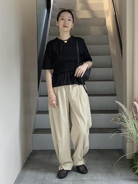 MATSUMURAさん(レディース・159cm)の夏コーディネート