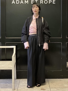 MATSUMURAさん（レディース・159cm）の春コーディネート