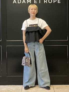 「ヨロ」｜MATSUMURAさん（レディース・159cm）の夏コーディネート