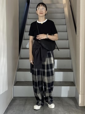 MATSUMURAさん(レディース・159cm)の夏コーディネート