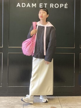 MATSUMURAさん(レディース・159cm)の冬コーディネート