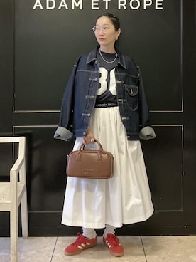 MATSUMURAさん（レディース・159cm）の春コーディネート