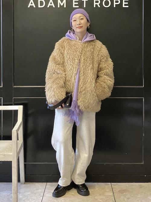 セール】Steiffファーコート（その他アウター）｜ADAM ET ROPE