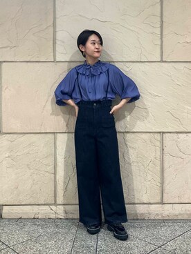 オナカさん（レディース・153cm）の秋コーディネート