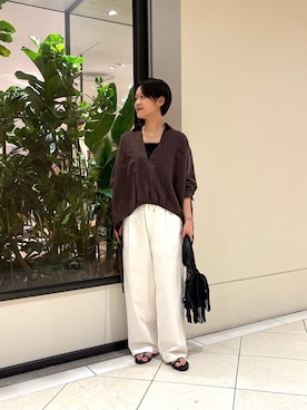 オナカさん（レディース・153cm）の春コーディネート