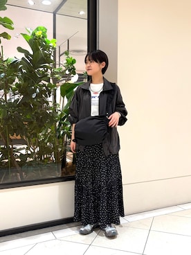 オナカさん（レディース・153cm）の春コーディネート