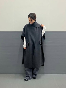 「le（ル）のアイテム」を使った、オナカさん（レディース・153cm）の秋コーディネート