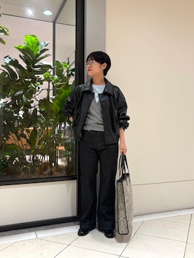 オナカさん(レディース・153cm)の秋コーディネート