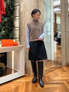 オナカさん（レディース・153cm）の秋コーディネート