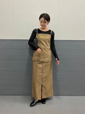 オナカさん（レディース・153cm）の秋コーディネート