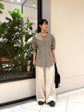 オナカさん（レディース・153cm）の春コーディネート