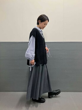 オナカさん（レディース・153cm）の秋コーディネート