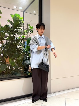 オナカさん（レディース・153cm）の冬コーディネート