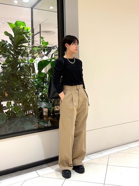 オナカさん（レディース・153cm）の冬コーディネート