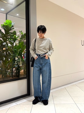 「ショートヘア」｜オナカさん（レディース・153cm）の秋コーディネート